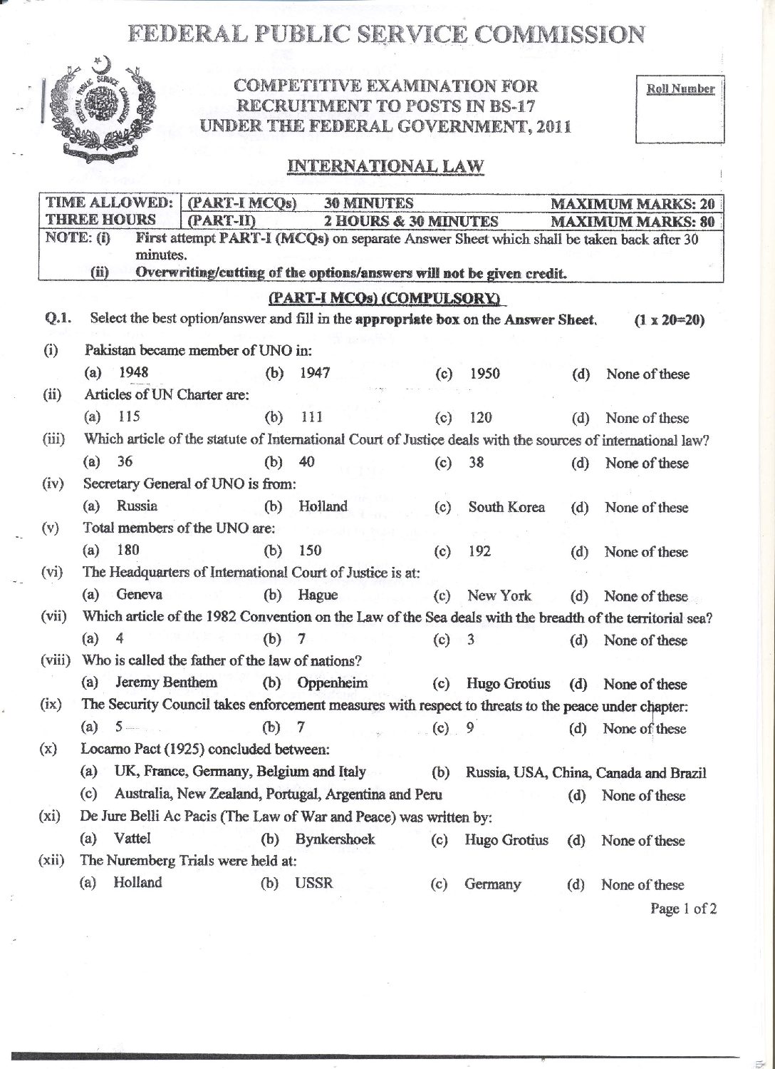 MCQS DATA, STUDY NOTES, PAST PAPERS FOR EXAMS